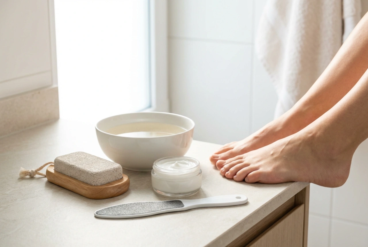 Voetvijl: soorten, technieken en hygiëne voor je thuispedicure