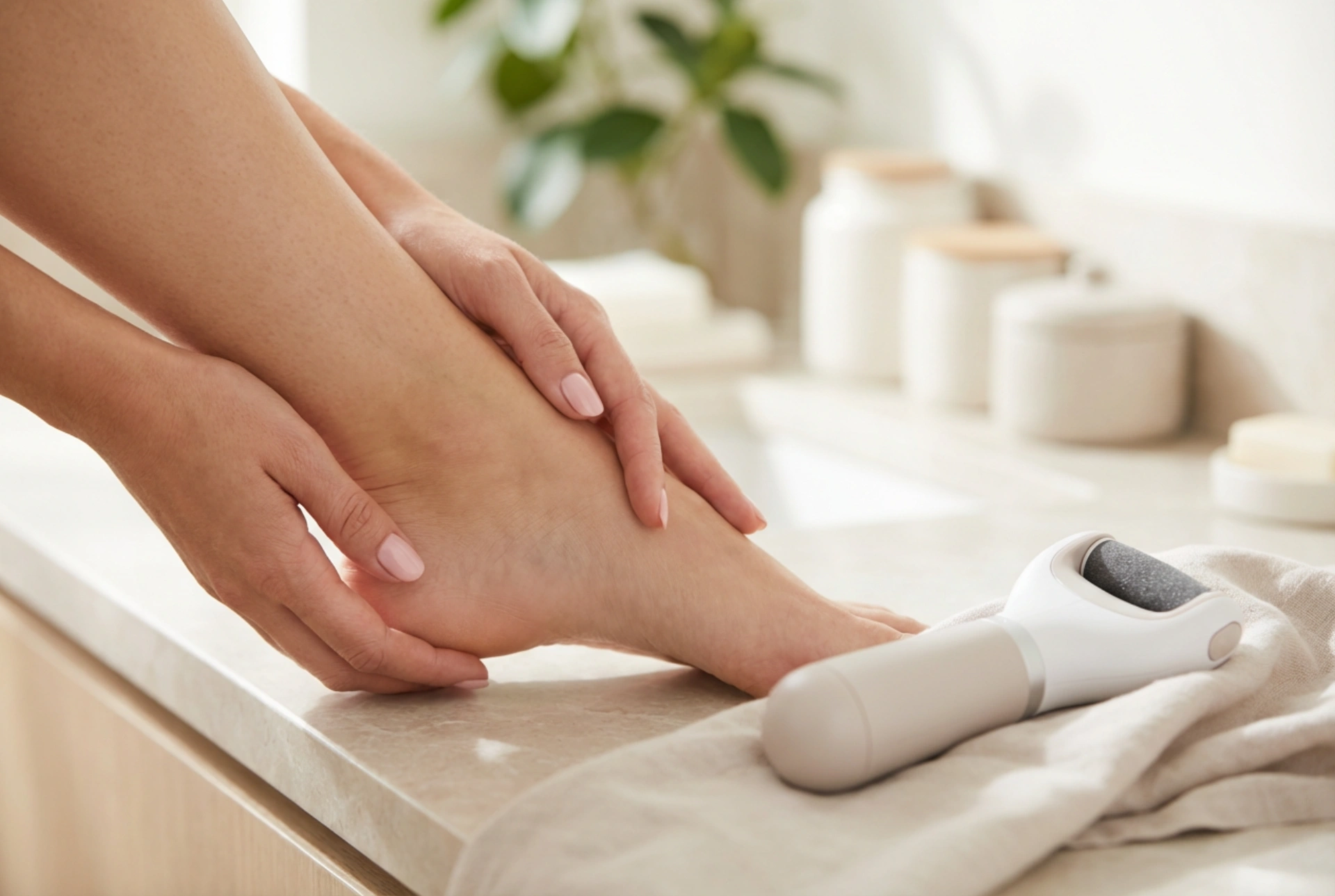 Elektrische voetvijl: hoe je eelt veilig en gelijkmatig verwijdert