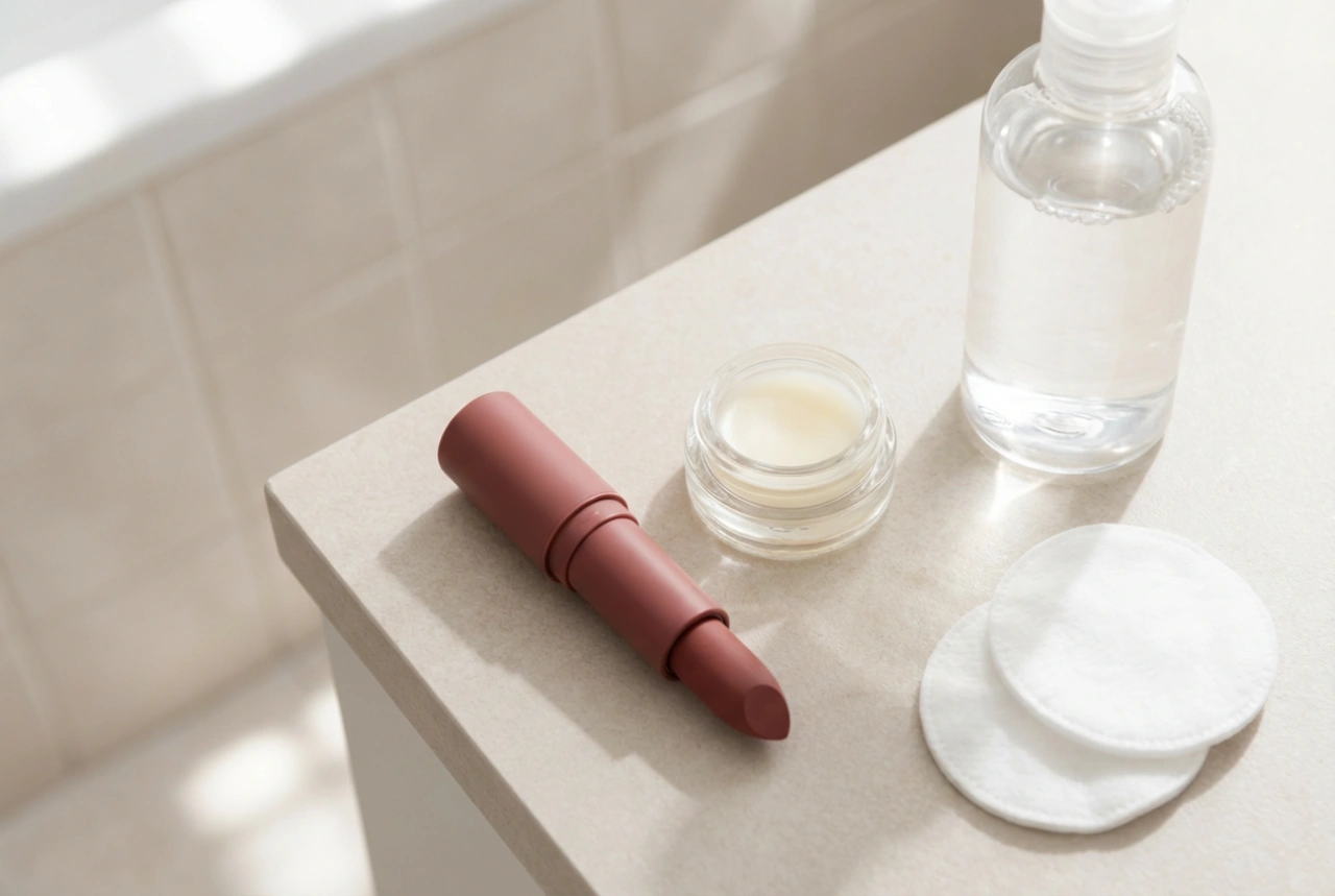Matte lippenstift zonder droge lippen: voorbereiding, aanbrengen en reiniging