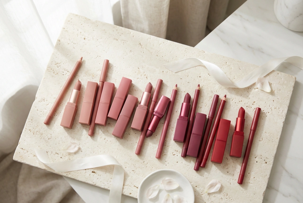Lippenpotloden: hoe kies je de juiste tint en techniek voor verschillende lipsticks
