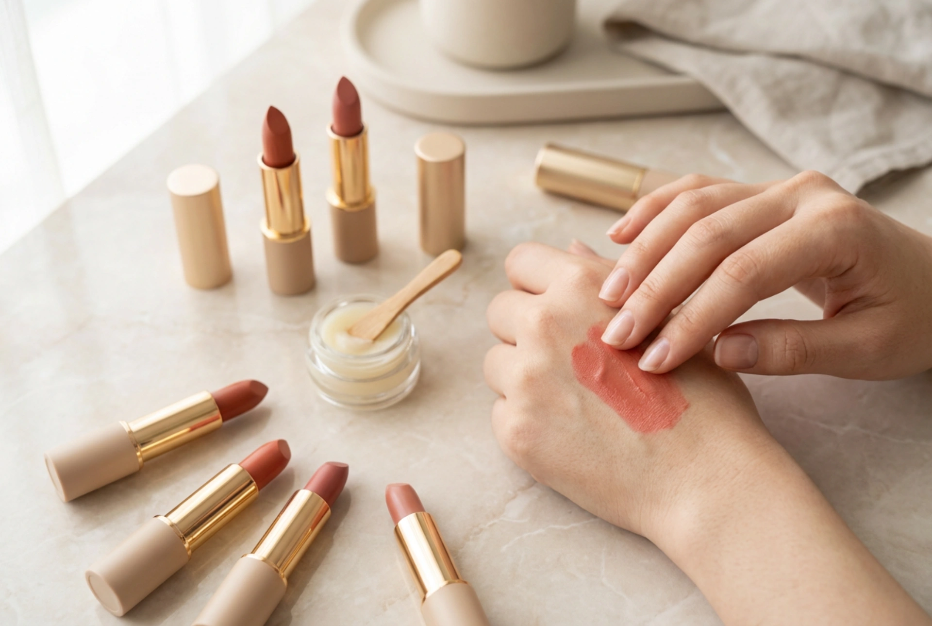 Hydraterende lippenstift: tinten kiezen, aanbrengtechnieken en lipverzorging