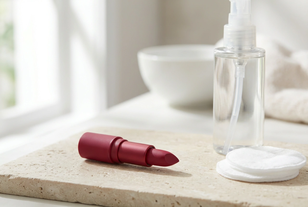 Matte lippenstift: een nauwkeurige contour, egale kleur en milde reiniging