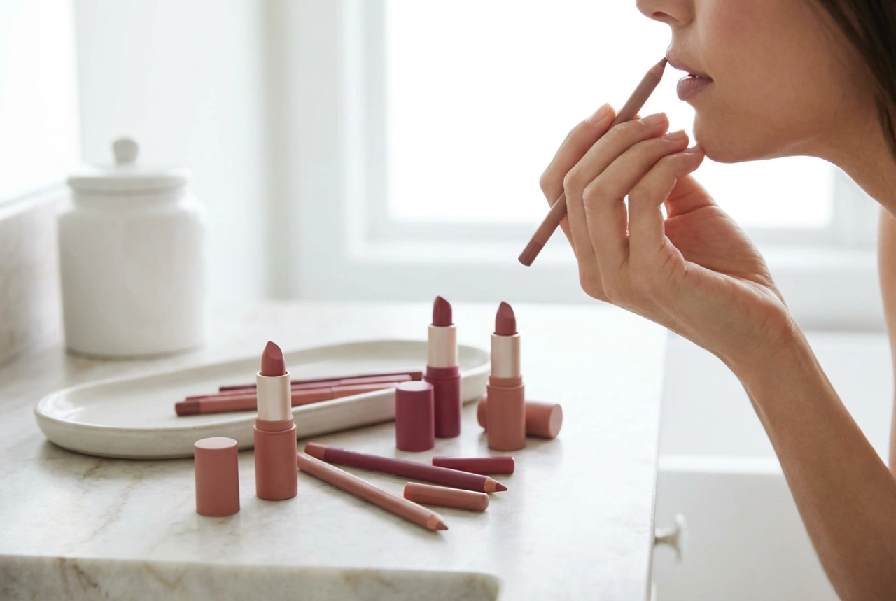 De perfecte combinatie van lippotlood en lippenstift: stap voor stap kleurkeuze en applicatie