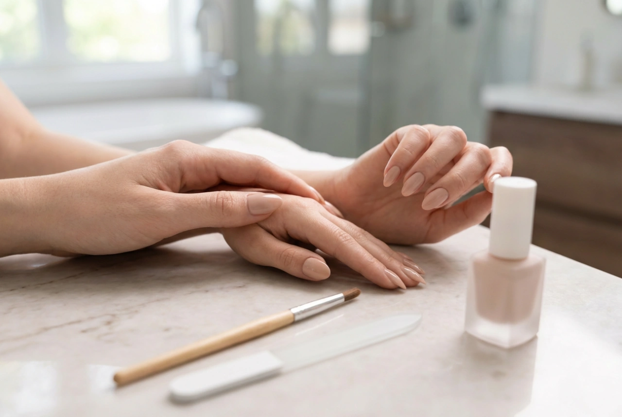 Langhoudende nagellak: voorbereiding van de nagelplaat, aanbrengen en beschermen
