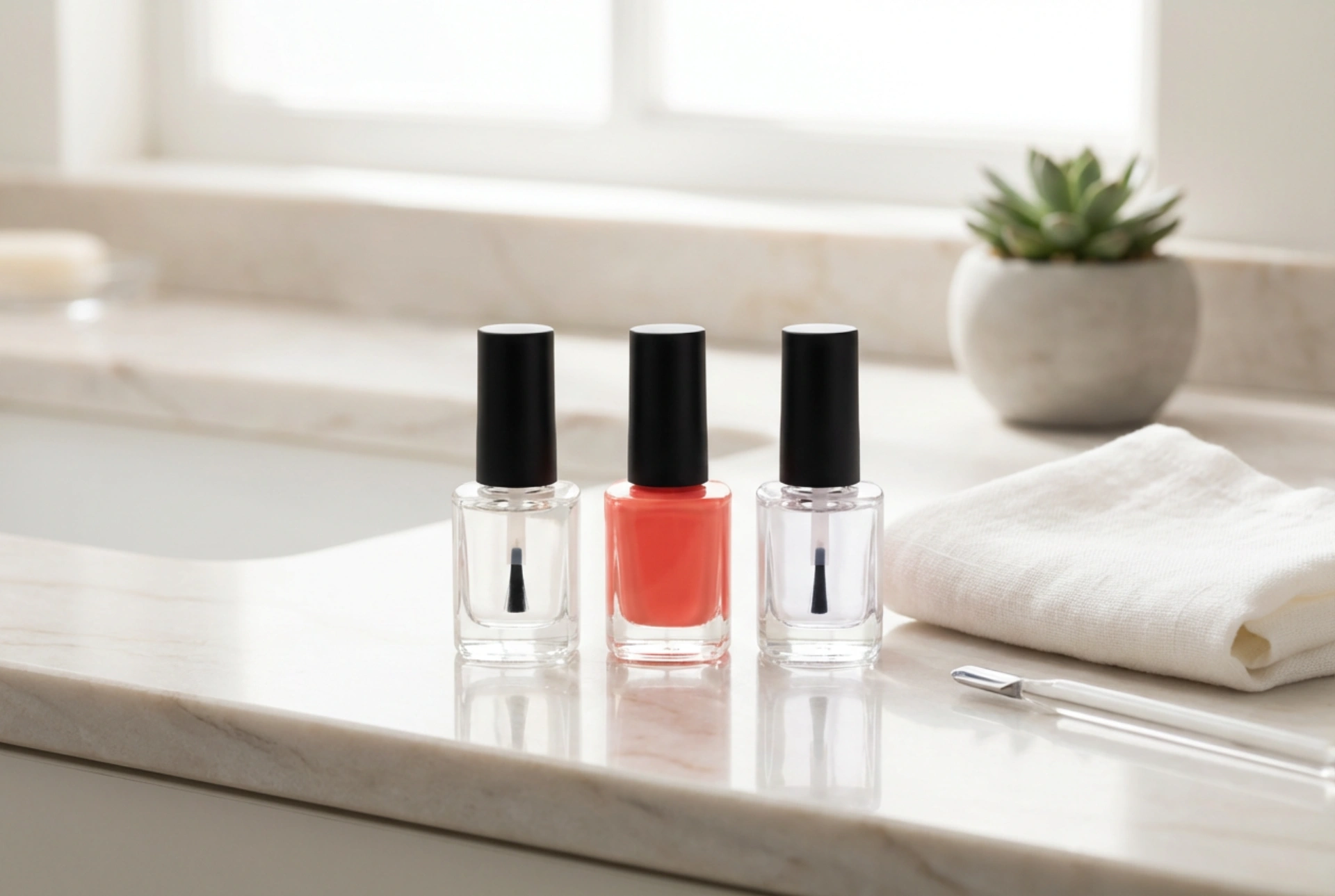 Langhoudende nagellak stap voor stap: van basecoat tot topcoat