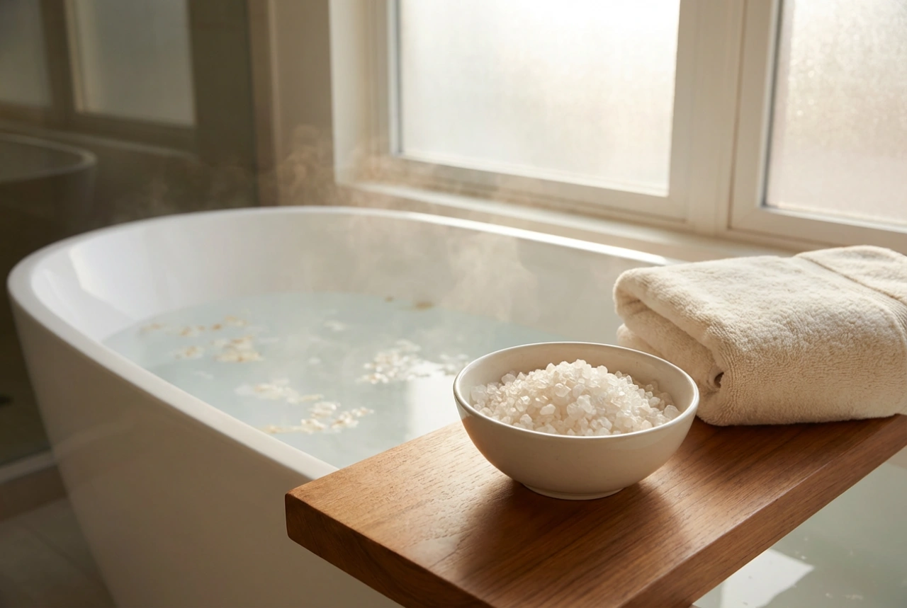 Magnesiumbad: voorbereiding, watertemperatuur en accessoires