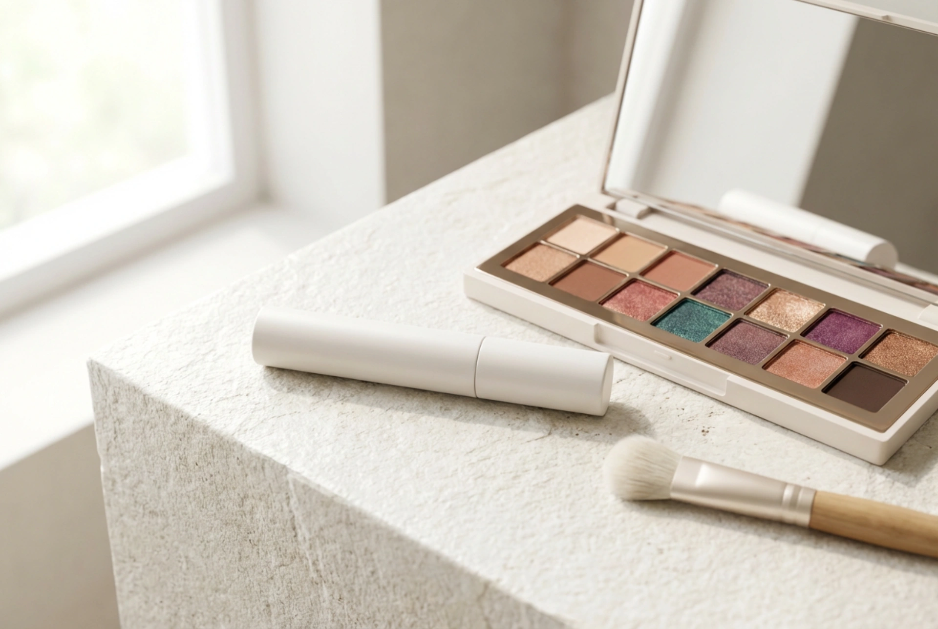 Oogschaduwbasis: intensere kleur en geen ophoping