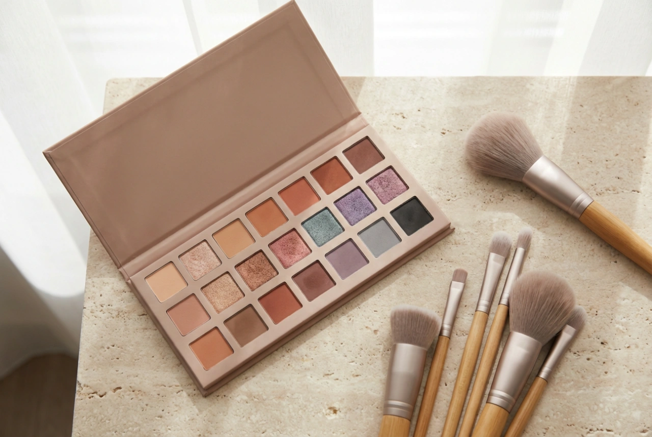 Oogschaduwpalet: kleurkeuze, indeling en praktische toepassingen