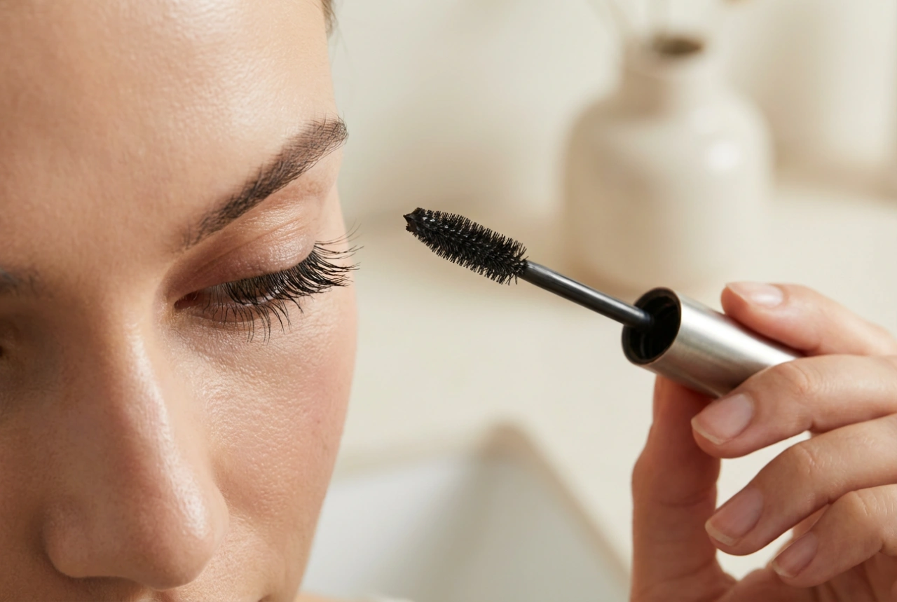 Verlengende mascara: simpele trucs voor het effect van lange wimpers
