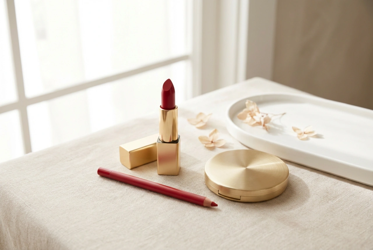 Rode lippenstift voor elke gelegenheid: contouren, aanbrengen, bijwerken