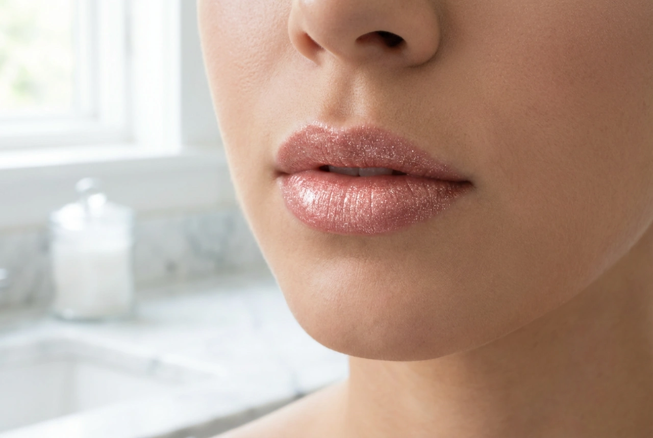 Lipgloss met glitters: hoe draag je het op een elegante manier