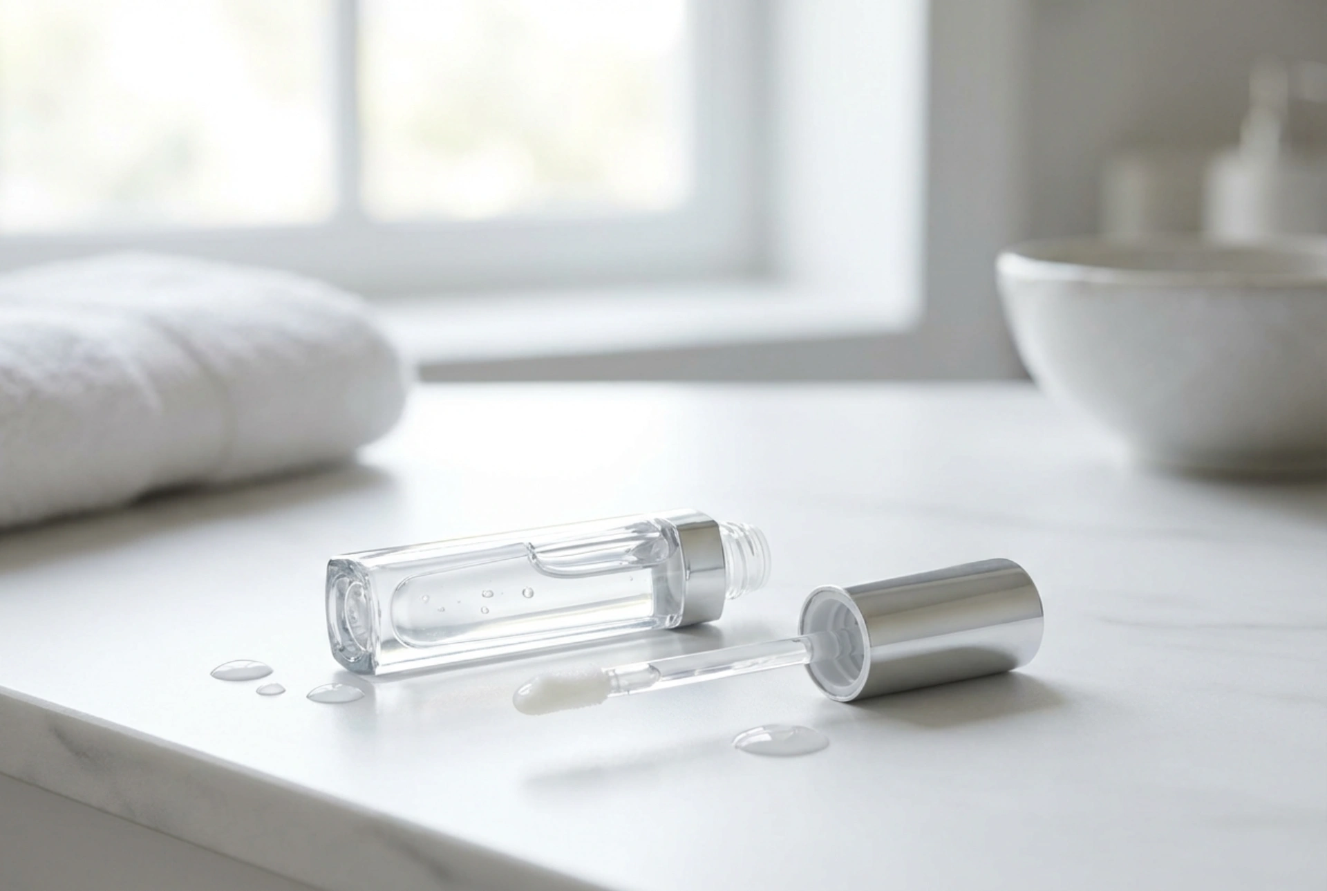 Transparante lipgloss: hydratatie, glans en hygiënisch aanbrengen